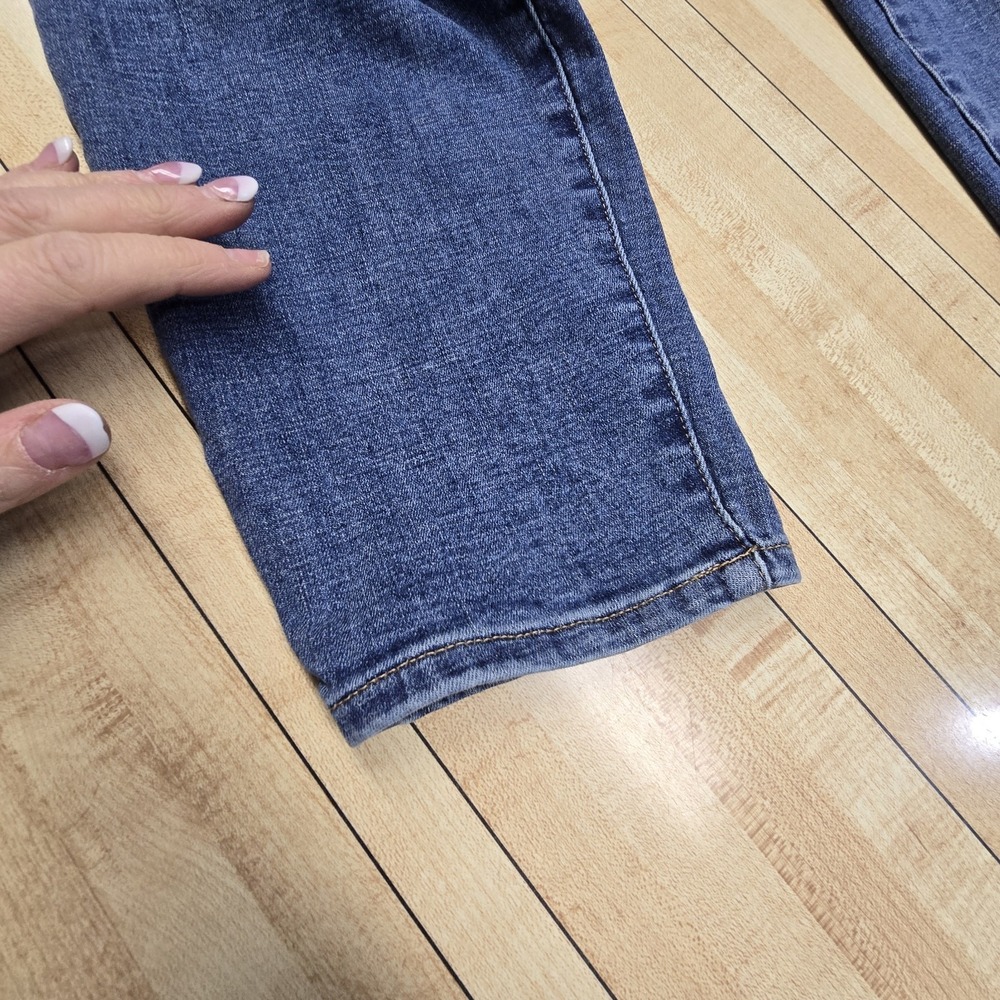 Pistola Crop Ankle Jeans Womens 20W Medium Wash Classic Stretch Western Modern - Picture 2 of 14